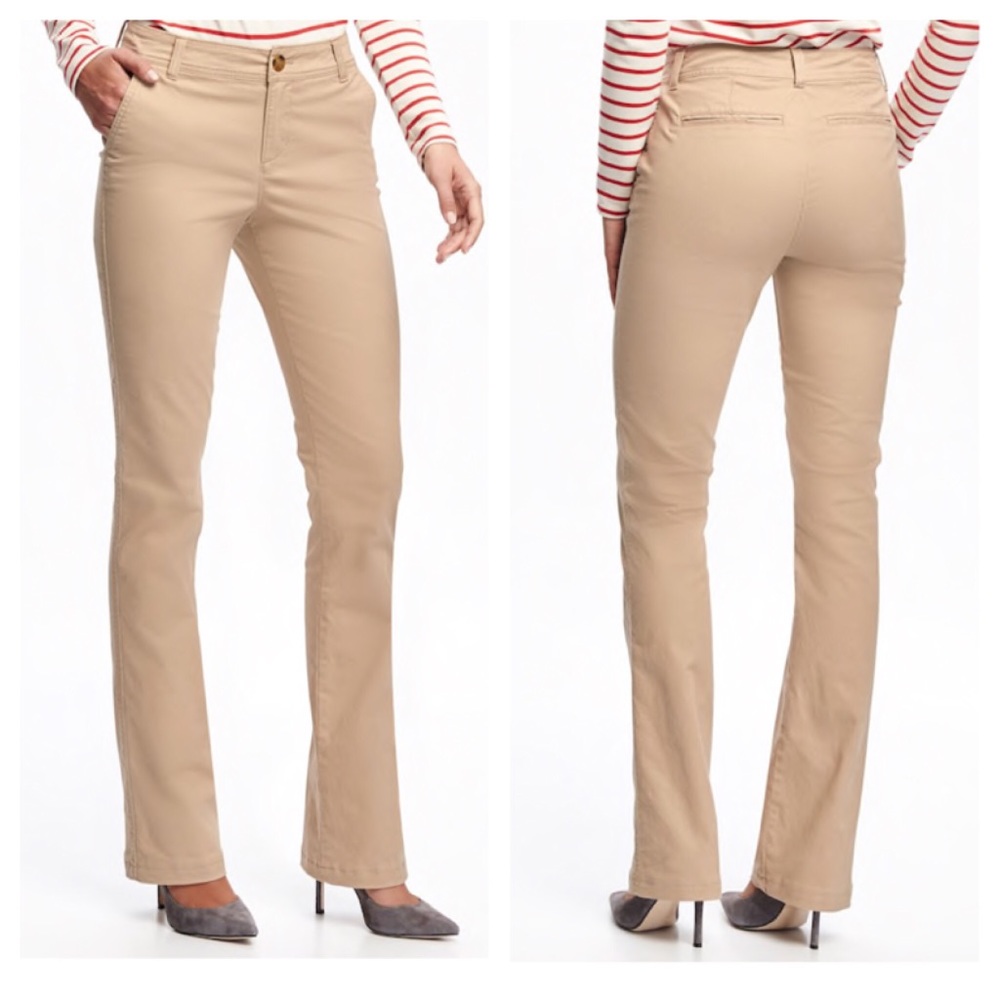 Old Navy bootcut khakis